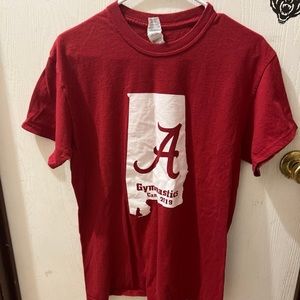 Alabama state logo gymnastic shirt